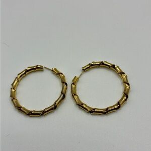 Gold Hoop Earrings